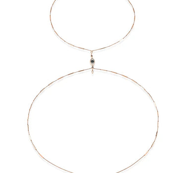 Body Guard nazar pırlanta vücut mücevheri