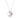 Gold Letter Necklace with Diamond Stone - Dazzling Me Collection