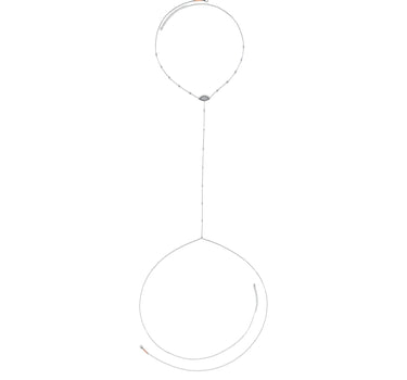 Pırlanta Taşlı Altın Vücut Mücevheri - Sacred Guard