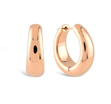 Mini Halka Altın Küpe - Goldie Koleksiyonu