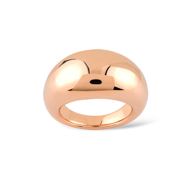 Gold Domed Form Ring - Goldie Collection