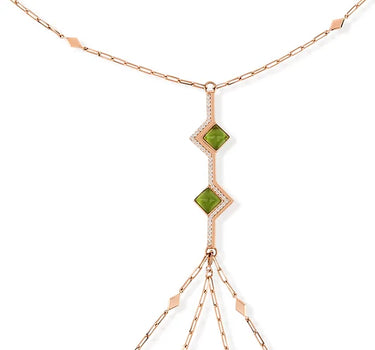 Green Snake pırlanta vücut mücevheri