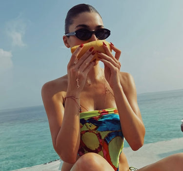 Pink and Diamond Gold Shahmaran - Domino