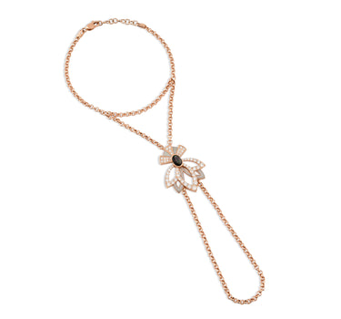 Diamond and Mother-of-Pearl Gold Shahmaran - Rising Lotus