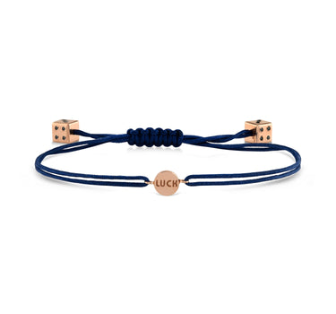 Zar Gold Thread Bracelet - Lucky Lapis Collection