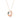 Letter J, Diamond Stone Large Evil Eye Beaded Gold Necklace - Me Collection