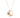 Letter L, Diamond Stone and Large Evil Eye Beaded Gold Necklace - Me Collection