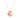 Mini S Letter Gold Necklace with Diamonds and Colorful Stones - Me Mini Letter Collection