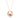 Letter U, Diamond Stone and Large Evil Eye Beaded Gold Necklace - Me Collection