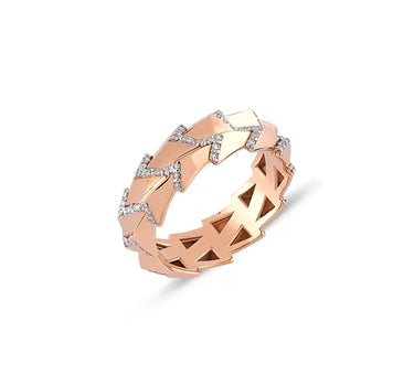 Diamond Stone Gold Ring - Rise and Shine