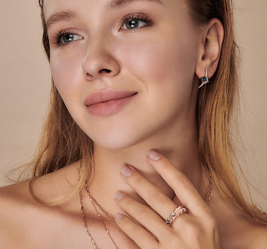 Diamond Stone Gold Ring - Rise and Shine