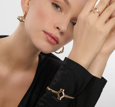 Baguette Diamond Gold Ring - Soul Balance