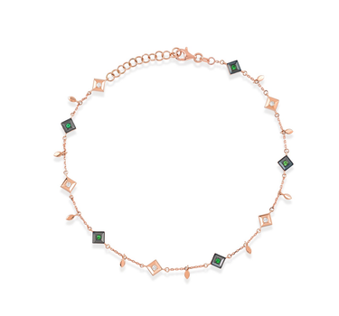 Standup diamond savorayt anklet